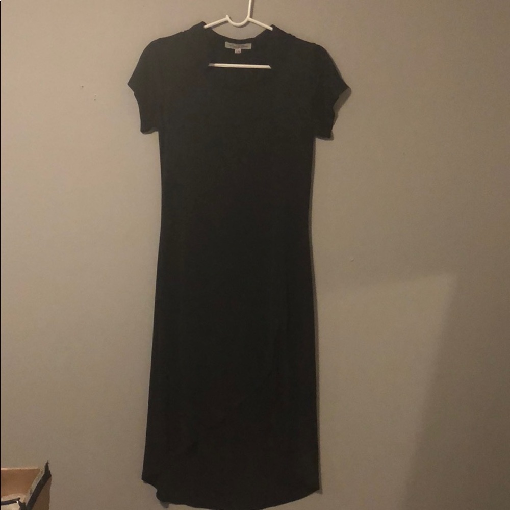 Camden & Shoes Chinese Collar Black Dress